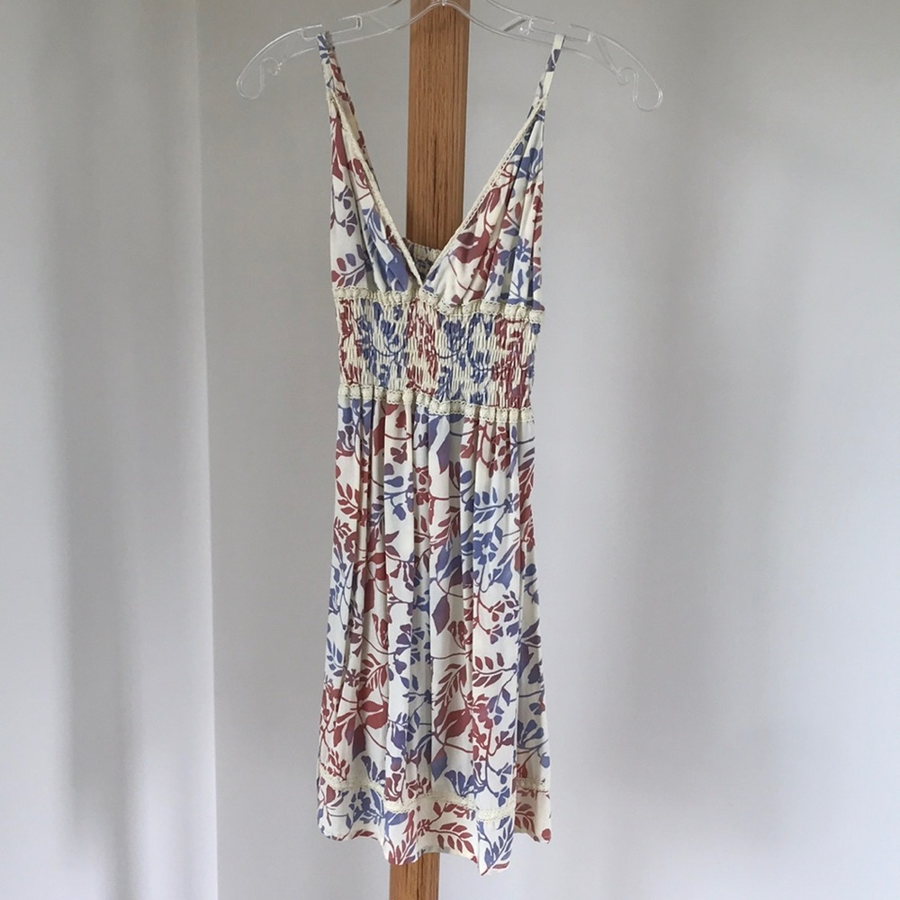 Pink & Purple Tie-Dye Print Sundress